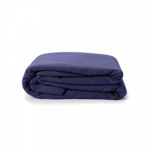 Echarpe de portage tissée bleu fregate Neobulle