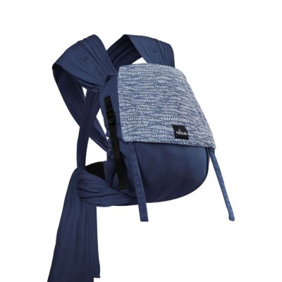 Porte bébé p'tit evo indigo