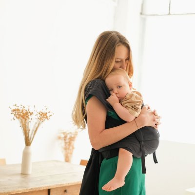 Porte bébé p'tit evo noir