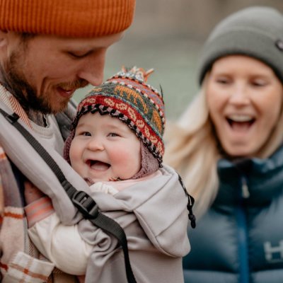 Porte bébé néo préformé plume