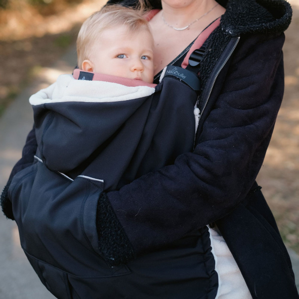 Couverture de portage 3 en 1 v3 noire Neobulle