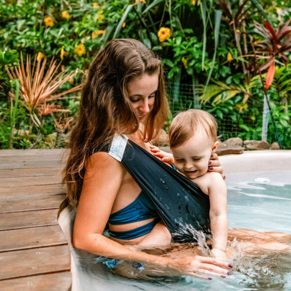 Écharpe de portage aquatique aquabulle taille s noir Neobulle