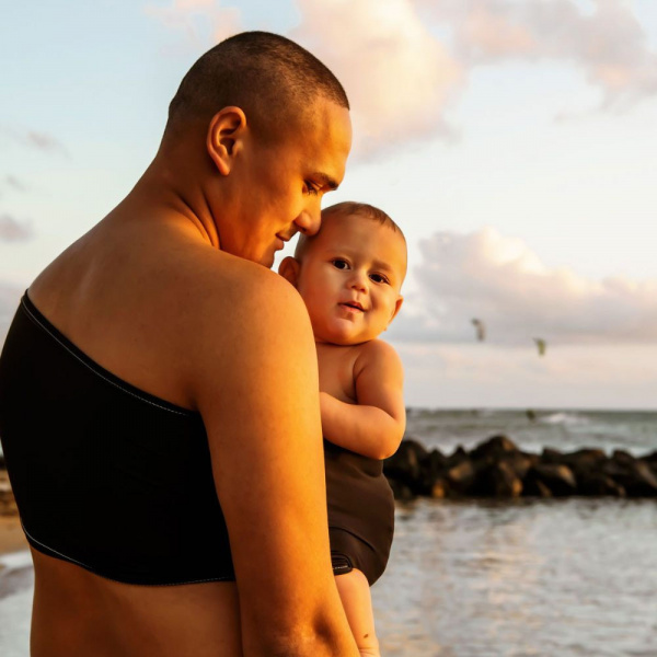 Écharpe de portage aquatique aquabulle taille l noir Neobulle