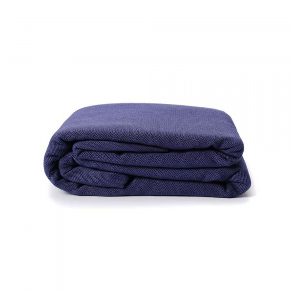 Echarpe de portage tissée bleu fregate Neobulle