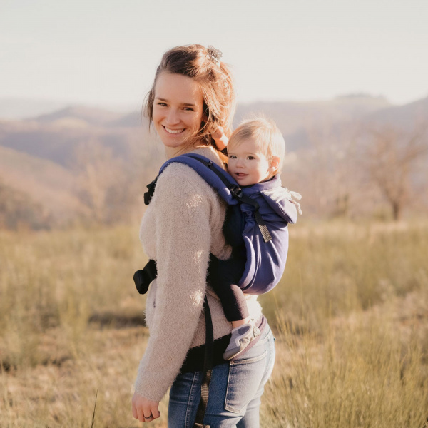 Porte bébé néo préformé acajou Neobulle