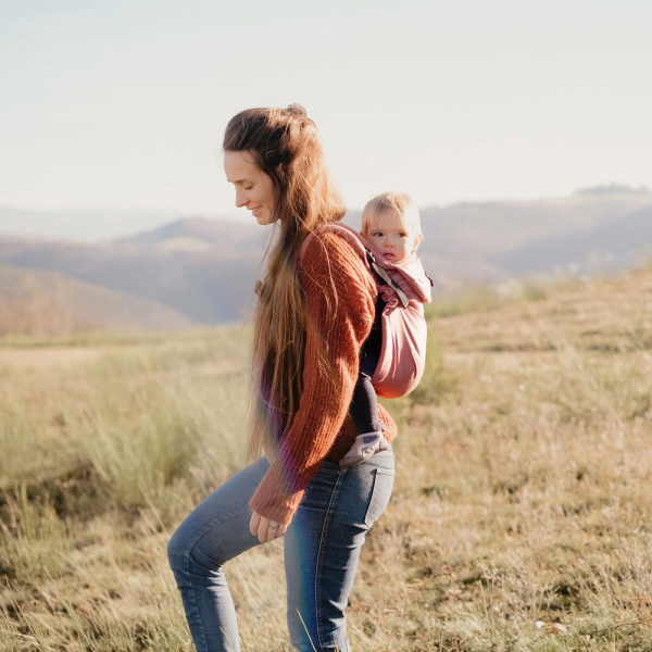 Porte bébé néo préformé acajou Neobulle