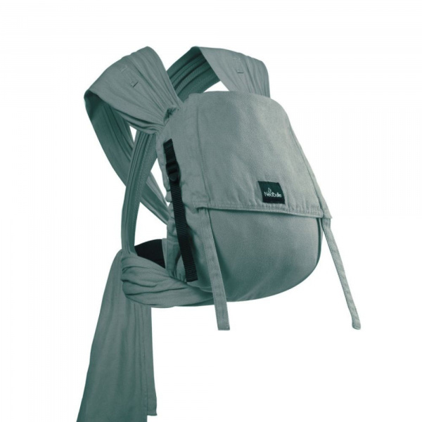 Porte bébé p'tit evo vert eucalyptus Neobulle