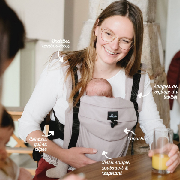 Porte bébé néo préformé plume Neobulle