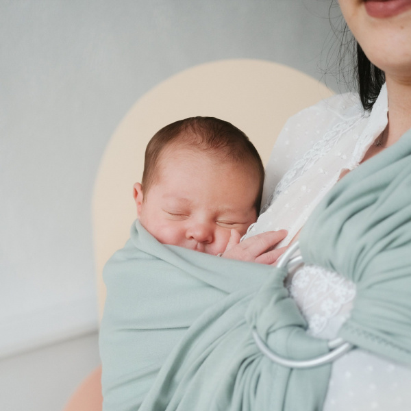 Echarpe de portage sans nœud my sling tilleul Neobulle