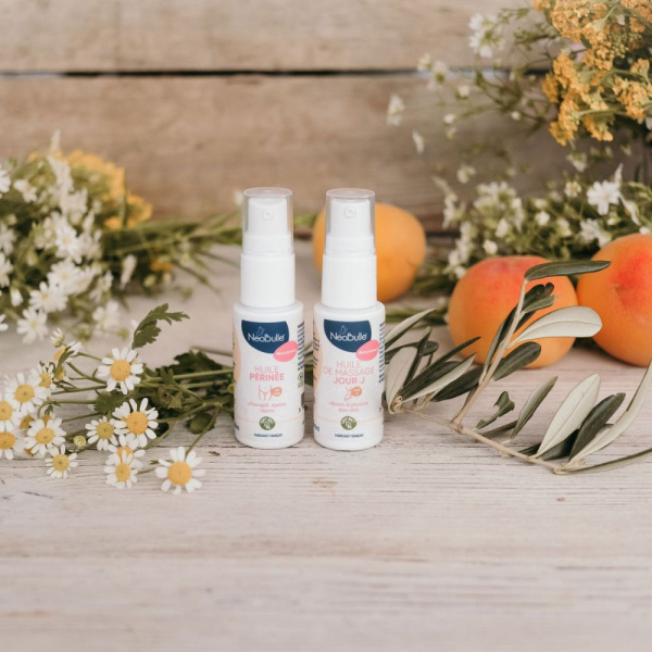 Huile de massage aromatique jour j 20ml Neobulle