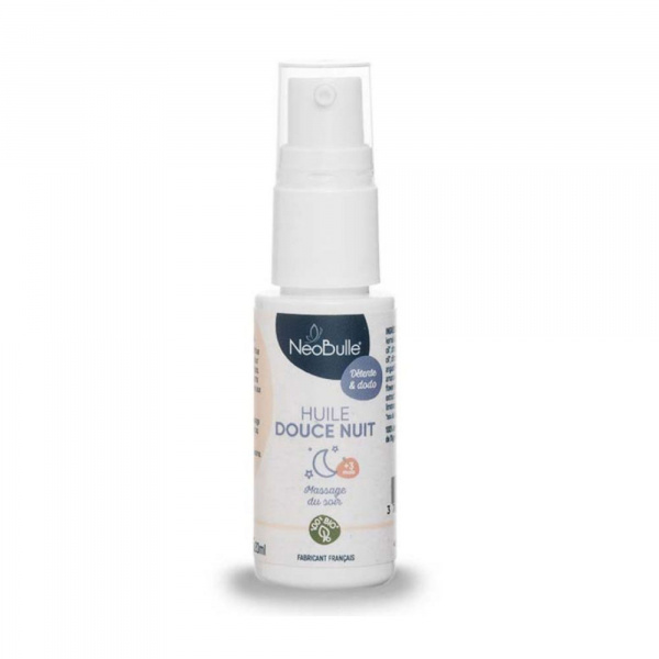 Huile de massage douce nuit 20ml Neobulle