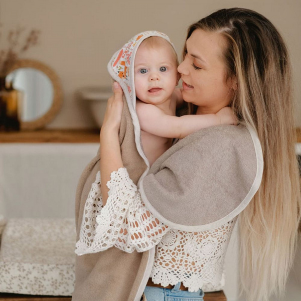Cape de bain tablier forêt enchantée Neobulle