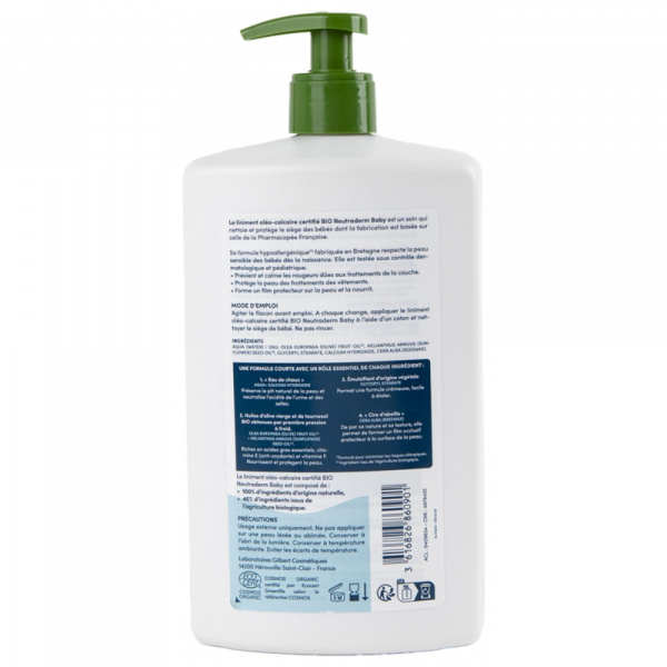Liniment oléo-calcaire bio 1 l Neutraderm