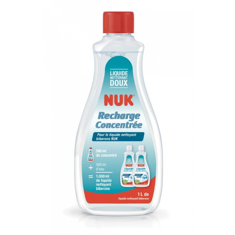 Recharge pour nettoyant à biberon 500 ml de Nuk sur allobébé