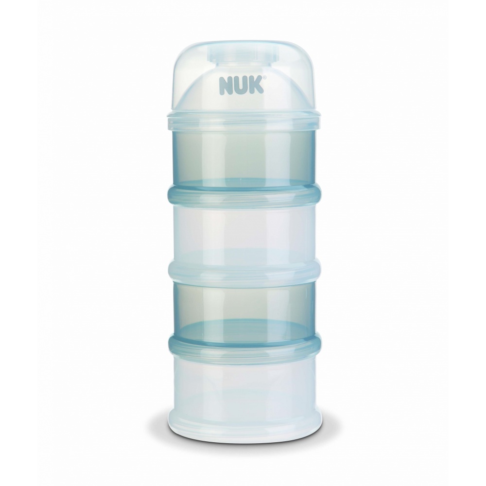 Boite doseuse de lait transparente de Nuk sur allobébé