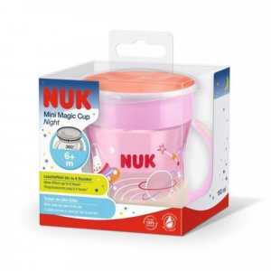 Tasse mini magic cup nuit rose Nuk