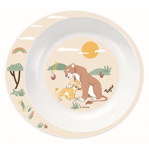 Assiette creuse micro-onde le roi lion Tigex