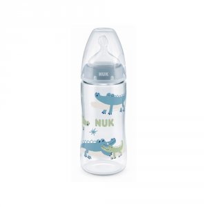 Biberon fc+ tc 360ml silicone 6-18m xl garçon Nuk