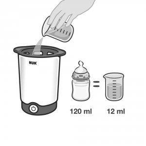 Chauffe-biberon thermo express Nuk