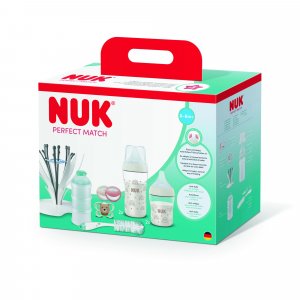 Coffret perfect match pp 11 pièces biberons et accessoires Nuk