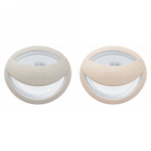 Lot de 2 sucettes mommyfeel 0-6 mois greige/ skin Nuk