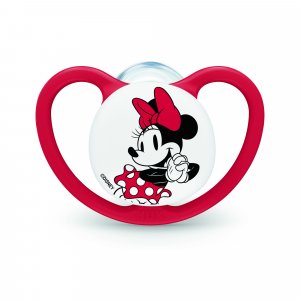 Lot de 2 sucettes perfect match air 6-18 mois minnie Nuk