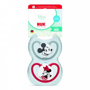 2 sucettes perfect match air 0-6m minnie Nuk