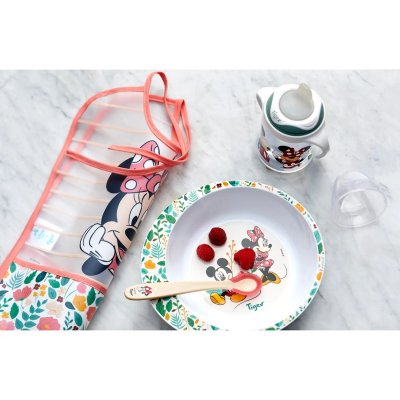 Lot de 2 cuillères thermosensibles mickey minnie