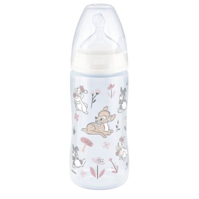 Biberon 300ml silicone 6-18m m bambi