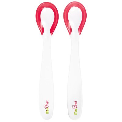 Lot de 2 cuillères thermosensibles