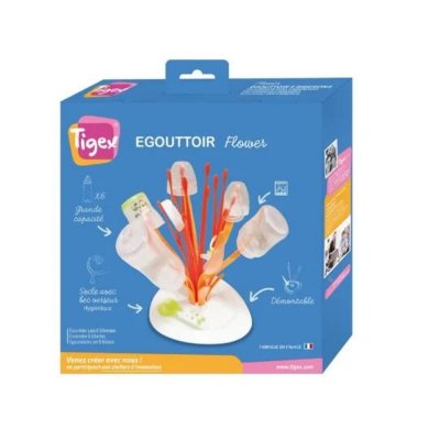 Egouttoir à biberon flowers