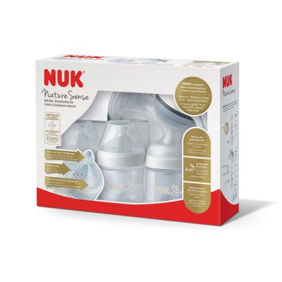NUK Coffret tire-lait manuel nature sense