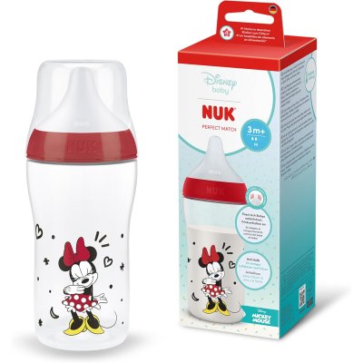 Biberon perfect match pp 260ml 3m+ m minnie