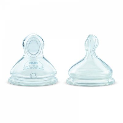 Lot de 2 tétines 6-18m first choice+ perçage flow control