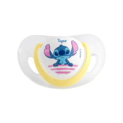 Lot de 2 sucettes silicone smart 18-36 mois stitch
