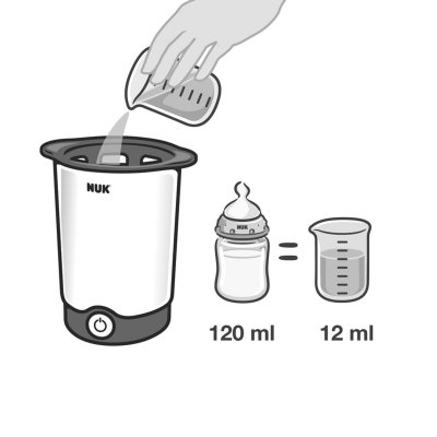Chauffe-biberon thermo express
