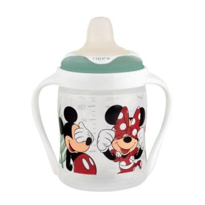Tasse embout bec souple 150ml mickey minnie