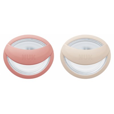 Lot de 2 sucettes mommyfeel 0-6 mois blush/ skin