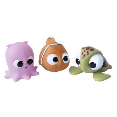 Lot de 3 aspergeurs de bain nemo