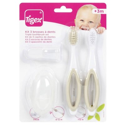 Set de 3 brosses à dents