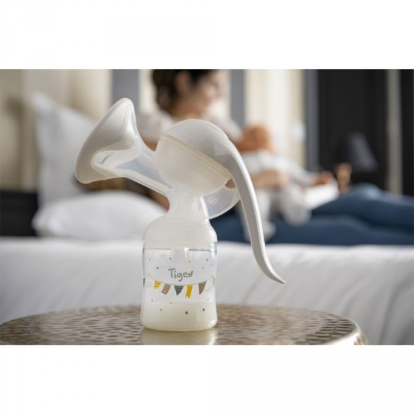 Tire-lait manuel skin touch Tigex