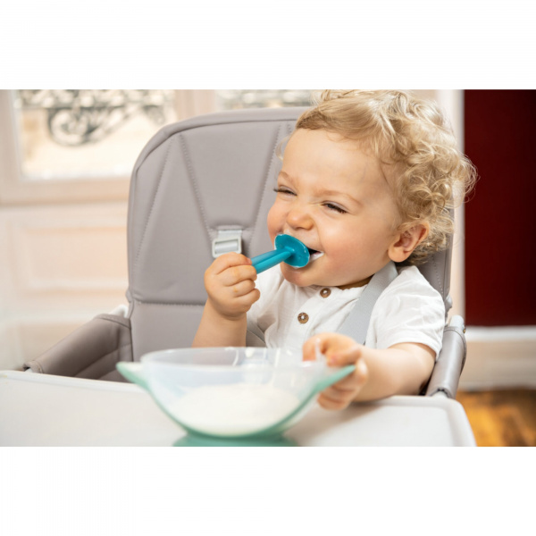 Lot de 2 couverts d'apprentissage bleu Tigex