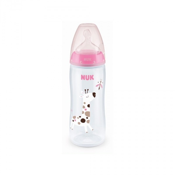 Biberon fc+ tc 360ml silicone 6-18m xl fille Nuk
