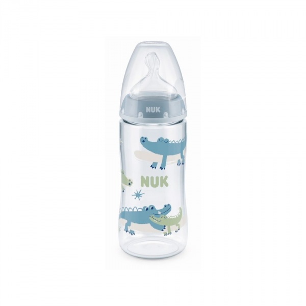 Biberon fc+ tc 360ml silicone 6-18m xl garçon Nuk