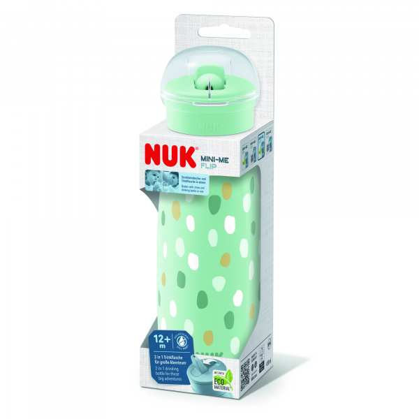 Gourde mini me flip 450 ml vert 12m+ Nuk