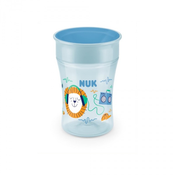 Tasse bébé magic cup - 360 silicone - mixte 8m+ Nuk