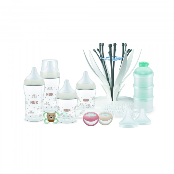 Coffret perfect match pp 11 pièces biberons et accessoires Nuk