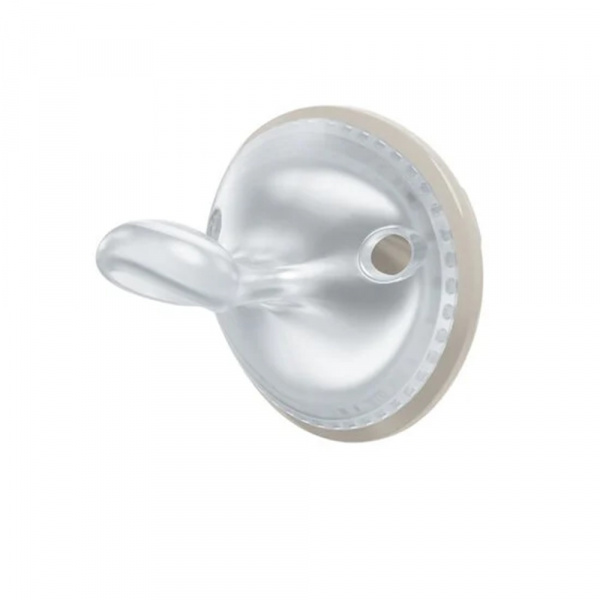 Lot de 2 sucettes mommyfeel 0-6 mois greige/ skin Nuk