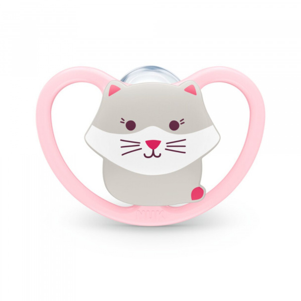 Lot de 2 sucettes perfect match air 18-36 mois chat/ours polaire Nuk