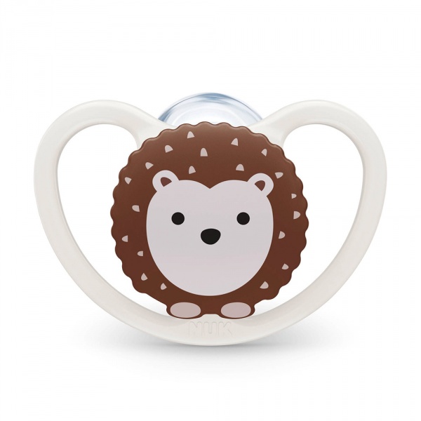 Lot de 2 sucettes space 0-6 mois fille Nuk